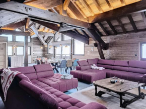 Chalet luxe 12 pers pied des pistes avec jacuzzi et parking - FR-1-416-229